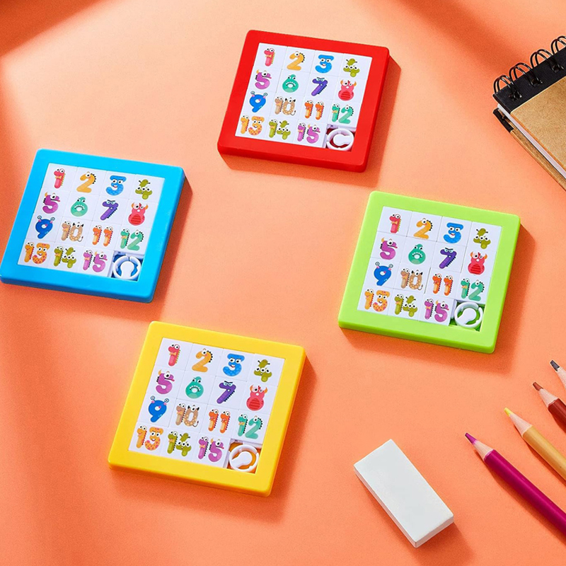 Kids Education Number - 1 SZT. Kreskówkowe Puzzle z Cyframi