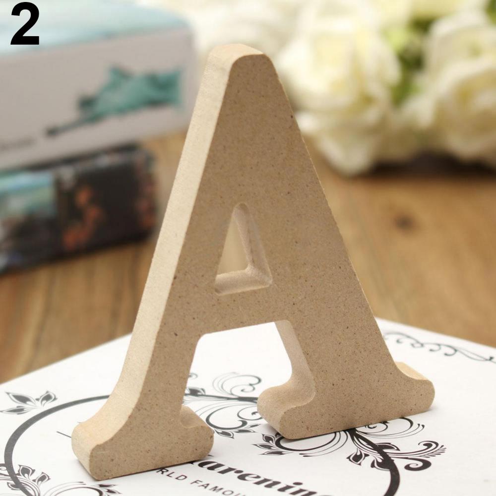 Kids Education Name - 10cm Samodzielne Drewniane Litery Alfabetu A-Z