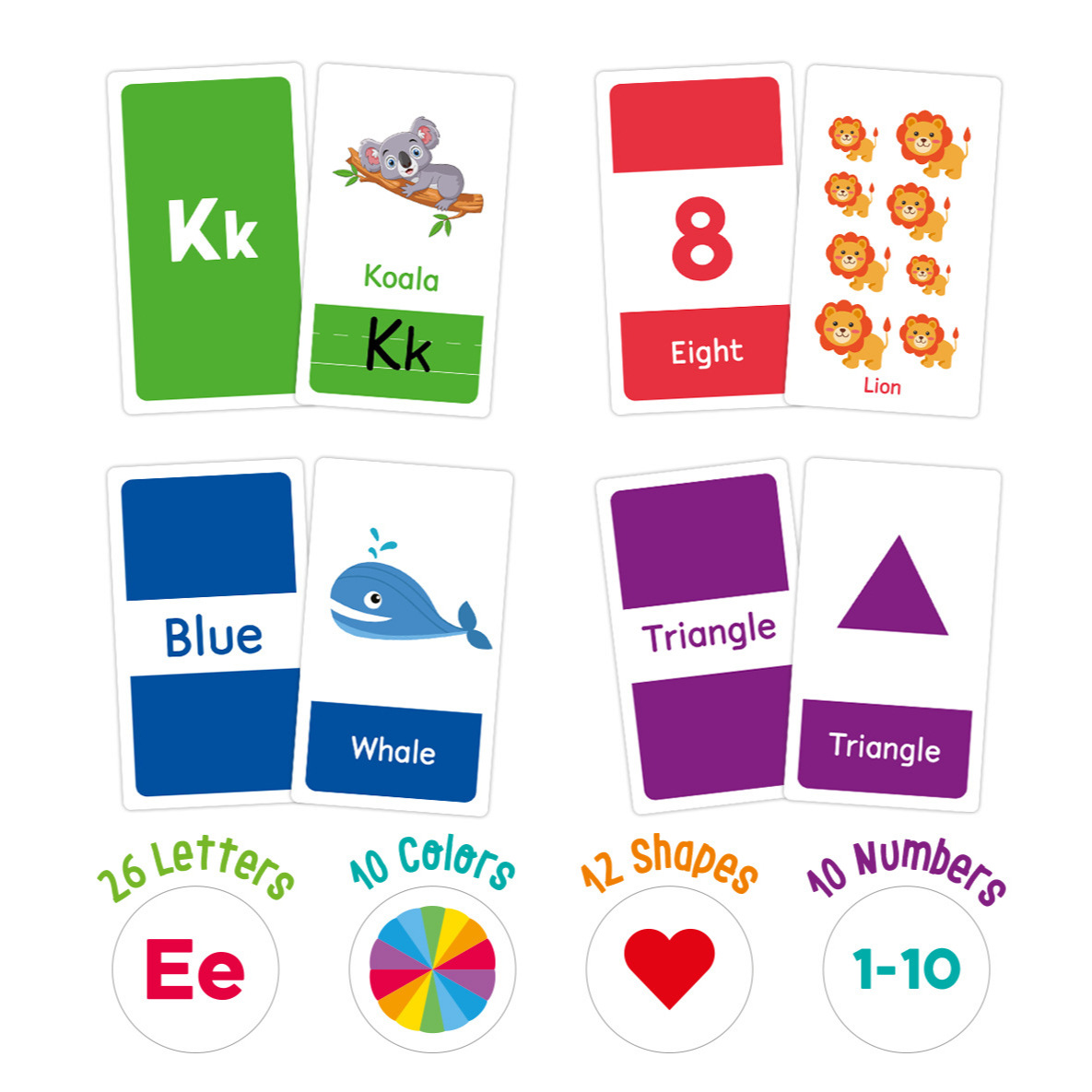 58 szt. Karty edukacyjne ABC A – Abc Kids Early Education recenzja i cena
