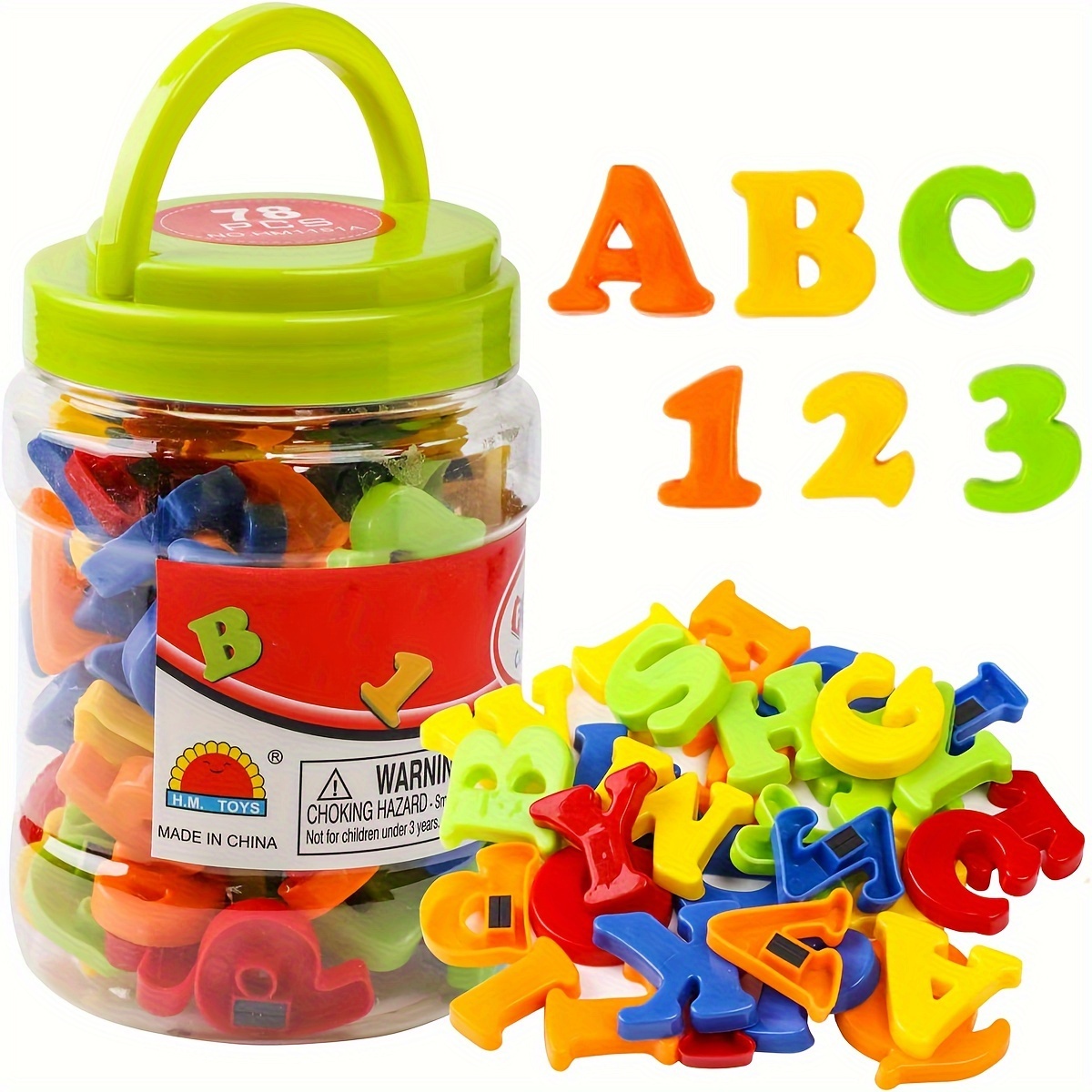 78 szt. Magnetyczne Litery Cyf – Kids Education Number recenzja i cena