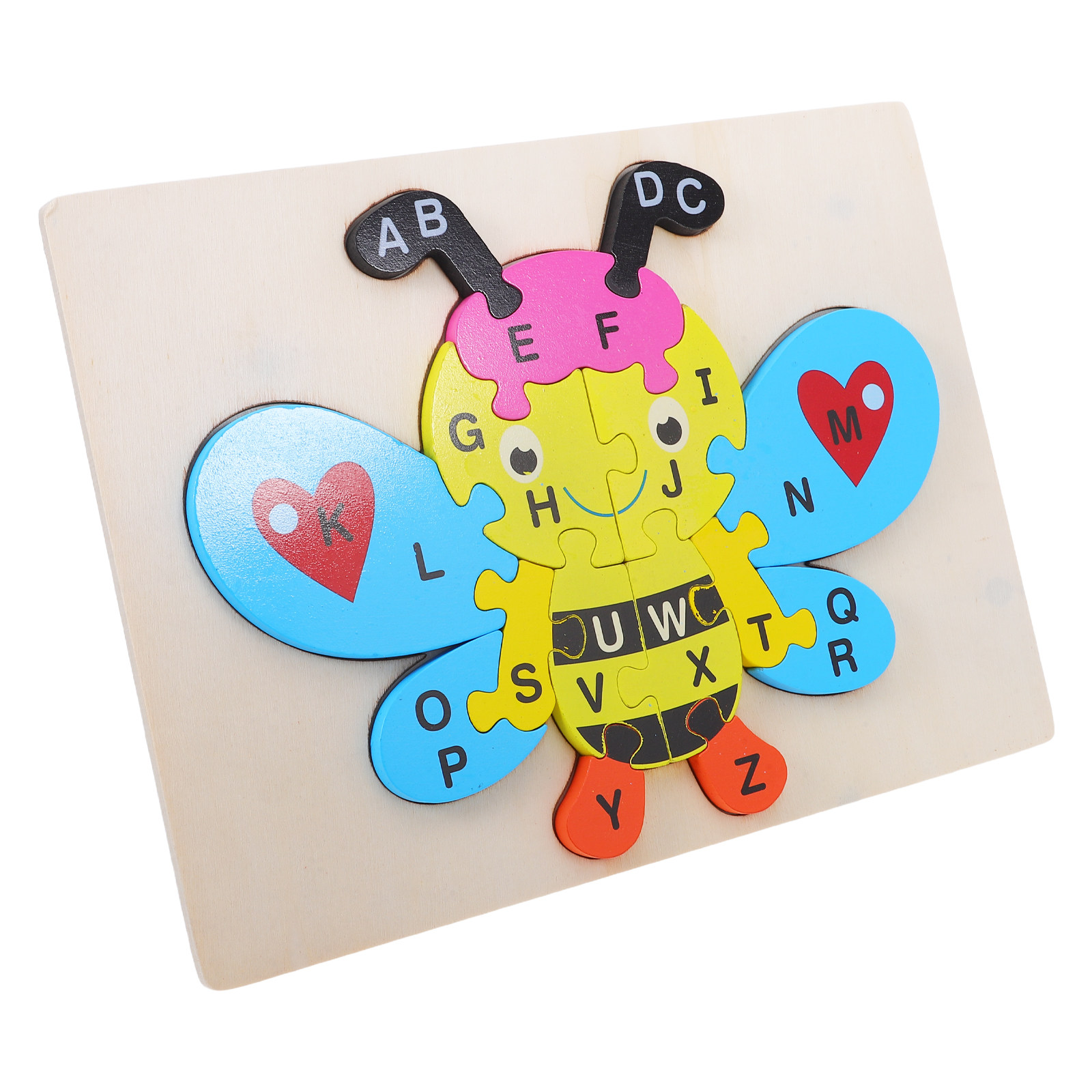 1 zestaw drewnianych puzzli w  – Abc Kids Early Education recenzja i cena